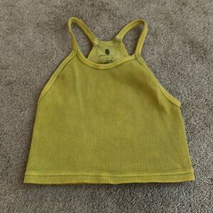 YELLOW GREEN FP MOVEMENT TANK TOP!!